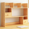Desktop Bookshelf Storage Rack Home Office Bookcase Organizer Assembly Required