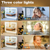 FENCHILIN Hollywood Vanity Mirror with Strip Light Table Wall-Mounted Light Up