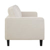 Dusk Soho Beige Linen Look 3 Seater Sofa RRP £899
