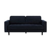 Dusk Sloane Midnight Dark Navy Velvet 3 Seater Sofa RRP £1050