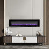Freestand 50/60inch Electric LED Fireplace Wall Mounted Inset Into Fire 9 Colour