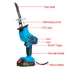 3000RPM 21V Reciprocating Saw Cordless Portable Hand Electric Wood Metal Cutter