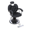 Rolling Swivel Salon Stool Chair with Back Support Adjustable Hydraulic Office