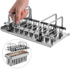 VEVOR Stainless SteelIce Cream Molds 304 Stainless Steel Popsicle Molds, 20 PCs