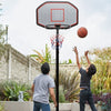 Full Size 10ft Adjustable Basketball Hoop and Stand Freestanding Indoor Outdoor