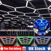 14 Hexagon LED Lighting with Border Car Detail Garage Workshop Retail Lighting