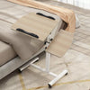 Over Bed Desk Hospital Medical Table On Wheels PC Laptop Mobility Aid Table