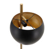 Tall Floor Lamp for Bedroom Living Room, Industrial Standing Lamp, Black Metal u