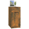 Desk Cabinet Smoked Oak 33.5x50x75 cm Engineered WoodNew
