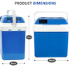 24L Cooler Hot/Cold Portable Cool Box Car Home Electric 240V AC / 12V DC