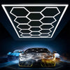 14 x Hexagon LED Lighting Car Detail Home Garage Workshop Retail Lighting Barber