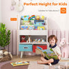 Toddlers Bookcase Toy Storage Organizer Kids Book Rack w/Bookshelves