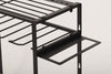 Electric Drill Storage Rack Floating Shelf WallMount Power Tool Organizer 8-slot