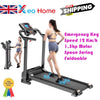 Treadmill Electric Running Machine with FIXED Incline Gym Home Motorized Folding