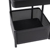 Rotating Storage Shelf Rack Kitchen 2-6 Tiers Grocery Fruit Vegs Onion Organizer