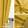 Luxury Heavy Velvet Curtains PAIR of Eyelet Ring Top Fully Lined Ready Made