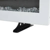 LED Fireplace Media Wall Fire Wall Mounted Standing Electric Heater 40inch