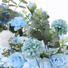 Wedding Artificial Rose Flower Row Arch Floral Ornament Background Arrangement