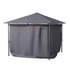 XL Patio Gazebo Canopy Garden Pavilion Tent Shelter with Sidewalls , Steel Frame