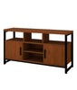 TV Stand Cabinet Storage Shelves Industrial TV Table Media Console Table Unit