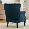 Chesterfield Chenille Wingback Tub Armchair Cuddle Chairs Cushioned Leisure Sofa