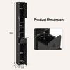 Slim Bathroom Tall Cabinet Freestanding Floor Storage Cabinet Organizer
