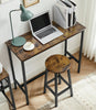 Breakfast Bar Table And Stools Kitchen Dining Room Industrial Furniture Set