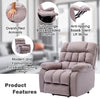 Electric Power Lift Recliner Chair Riser Sofa w/ Massage Heat Function Armchair