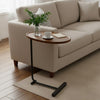 C-shaped Side End Table Small Coffee Table Living Room Bedroom Sofa Bed Tray
