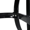Outdoor Glass Metal Frame Bistro Dining Table Cocktail Table Garden Patio Table