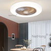 6 Speed Large LED Ceiling Fan with Lighting LED Light Adjustable Wind + Remote~