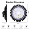 16 Pack 100W UFO LED High Bay Light Shop Light Work Factory Warehouse Lighting
