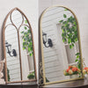 Vintage Shabby Chic Window Style Mirror Metal/Wood Frame Wall Hanging Mirrors UK