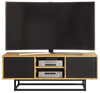 Living Room Set Loft Retro Industrial TV Unit Stand Vintage Oak Cabinet Cupboard