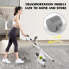 Indoor Cardio Folding Magnetic Exercise Bike Workout LCD Monitor Adjustable Seat