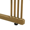 Coffee Table Square Nest of Tables Side Table with Metal Frame & Drawer Storage