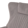 Modern Rocking Chair Upholstered Fabric Armchair Accent Glider Rocker Chair Grey