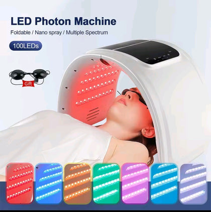 7 LED Light Photon Therapy Full Body Mask Rejuvenation Skin Wrinkles Anti-aging
