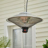 1500W/2000W Pendant Patio Ceiling Heater Hanging Electric Heater Indoor Outdoor