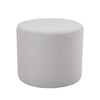Wood Chesterfield Coffee Table Chair Footstool Set Round Pouffe Pouf Seat Stool