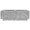 Coffee Table with Concrete Grey 116x69x40 W8Z6