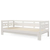 3FT Daybed Cabin Bed, Single Sofa Guest Bed, Pull out Trundle Wooden Bed