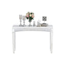 FATIVO Mirrored Crushed Diamond Console Table Venetian Make-Up Vanity Side Table
