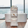 3 Tier Rolling Large Laundry Sorter Cart Hamper Organizer Clothes Bin Basket