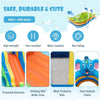 Inflatable Water Slide Kids Bouncy Castle Water Park Jumper House w/ Splash Pool