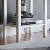 Console Table 1 Drawer White Storage Wood Side Sofa Hallway Entrance Furniture