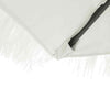Garden Parasol with Steel White 388x388x248 J2U2