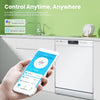 COMFEE' Freestanding Dishwasher with 12 place settings Half Load Function White