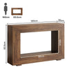 Farmhouse Console Table, 47 Inches Wooden Entryway Console Table with Storage