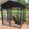 XXL-Large Outdoor Dog Kennel Pet House Enclosure Run Cage Galvanized Steel Fence